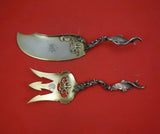 Narragansett by Shiebler Sterling Silver Fish Serving Set 2pc GW #2558 Sea Motif