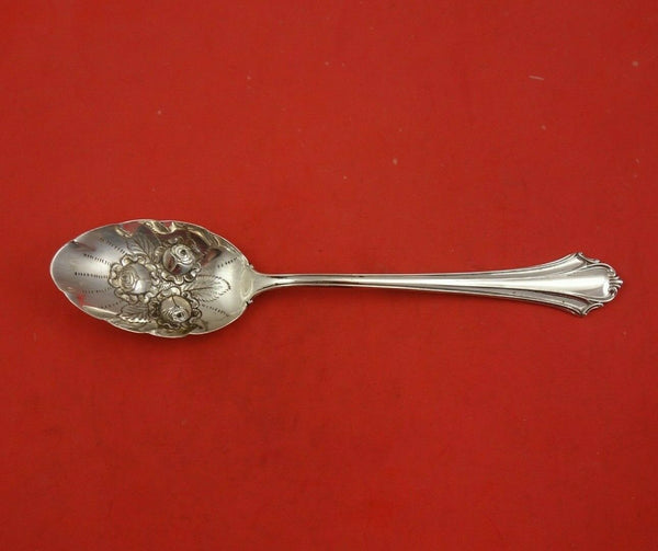 Bel Chateau by Lunt Sterling Silver Berry Spoon with Roses in Bowl 8 1/2"