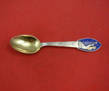 Christmas Spoon by A. Michelsen Danish Sterling Silver Teaspoon 1935 Shepherd