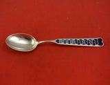 Christmas Spoon by A. Michelsen Danish Sterling Silver Teaspoon 1944 Enameled