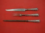 Louis XV by Roden Canadian Sterling Silver Steak Carving Set 3pc HH WS Heirloom