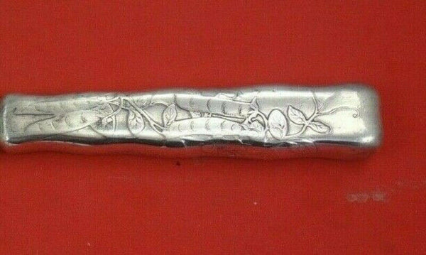 Lap Over Edge Acid Etched by Tiffany Sterling Silver Dinner Knife Peas in Pod