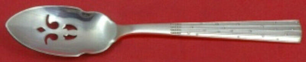 Champagne by Orla Vagn Mogensen Danish Sterling Olive Spoon Pierced Custom