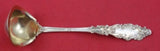 Luxembourg by Gorham Sterling Silver Mayonnaise Ladle Gold Washed 5 1/2"