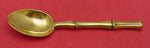 Bamboo Vermeil by Tiffany and Co Sterling Silver Demitasse Spoon 4 1/4" Heirloom