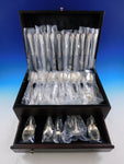 Bel Chateau by Lunt Sterling Silver Flatware Set for 12 Service 65 pieces New