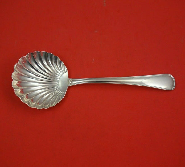 Old Italian by Buccellati Italian Sterling Silver Berry Spoon Shell Bowl 7 3/4"