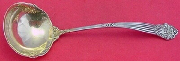 Georgian by Towle Sterling Silver Sauce Ladle Gold Washed 6" Heirloom Serving