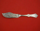 Bird by Hall Hewson and Brower Sterling Silver Master Butter FH BC Bird Flowers