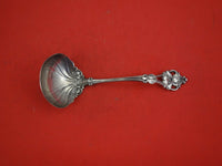 Number 80 by Wallace Sterling Silver Gravy Ladle w/ Pansy Design 7 1/4"