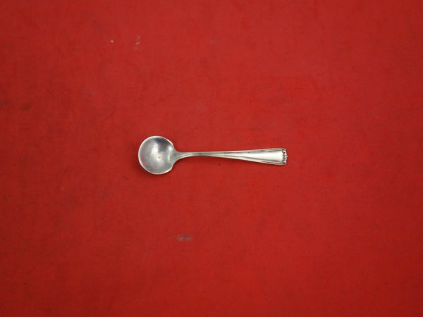 Embassy Scroll by Lunt Sterling Silver Salt Spoon 2 1/8"