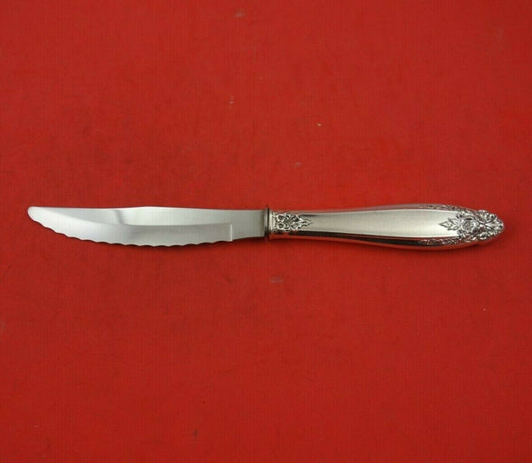 Prelude by International Sterling Silver Steak Knife Serrated Original 8"