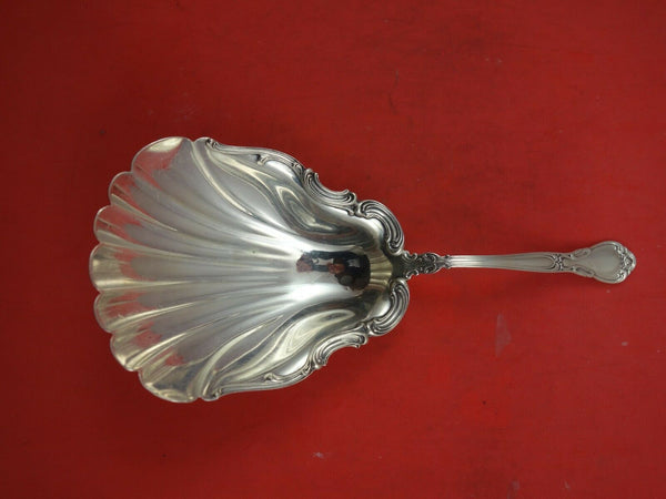 Chantilly by Gorham Sterling Silver Cracker Scoop with Applied Lacing 8" Old