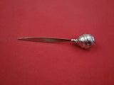 Sterling Silver Cocktail Pick with 3D Ball Finial 3" Vintage Maker Unknown