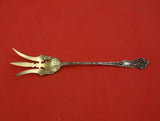 Fiorito by Shiebler Sterling Silver Lettuce Fork Gold Washed 7 1/8" Serving
