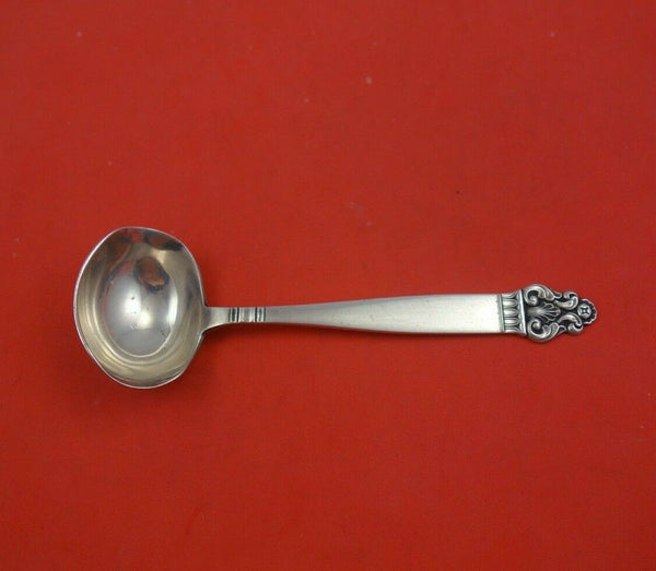 Vidar by Th. Marthinsen Norwegian Sterling Silver Sauce Ladle 5 7/8" Serving