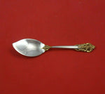 Grande Baroque Gold Accents by Wallace Sterling Silver Jelly Server 6 3/4"