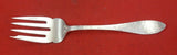Antique Hammered by Shreve Sterling Silver Cold Meat Fork  7 1/2"