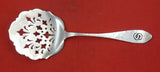 Antique Hammered by Shreve Sterling Silver Tomato Server w/ fluted edge  7 1/4"