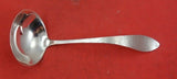 Antique Hammered by Shreve Sterling Silver Sauce Ladle 5 1/4"