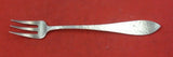 Antique Hammered by Shreve Sterling  Cocktail Fork  5 1/4"