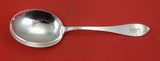 Antique Hammered by Shreve Sterling Silver Vegetable Serving Spoon 8 3/4"
