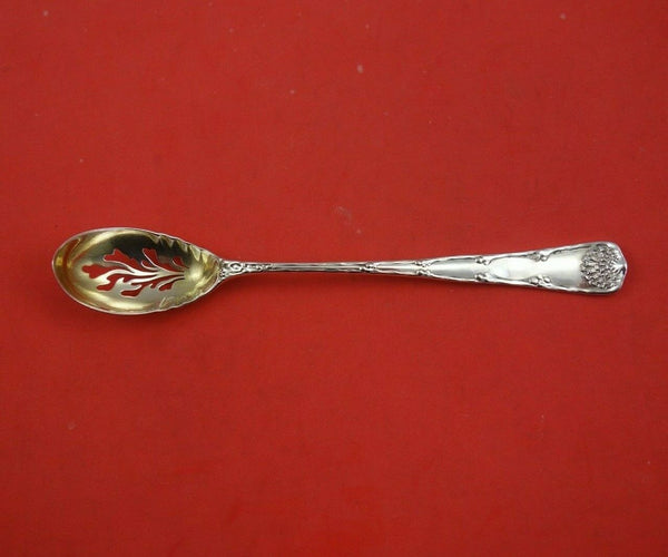 Wave Edge by Tiffany and Co Sterling Silver Olive Spoon GW Pierced Orig 6 3/8"