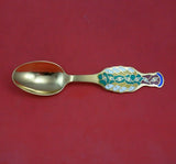 Christmas Spoon by A. Michelsen Danish Sterling Silver Teaspoon 1996 Vermeil