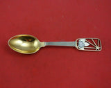 Christmas Spoon by A. Michelsen Danish Sterling Silver Teaspoon 1938 Berries