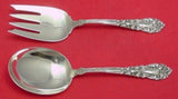 Athene / Crescendo by Amston Sterling Silver Salad Serving Set 2pc AS 9 3/8"