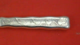 Lap Over Edge Acid Etched by Tiffany Sterling Silver Dinner Knife w/ Five Geese