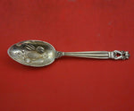 Acorn by Georg Jensen Sterling Silver Berry Spoon with Fruit in Bowl 7 7/8"