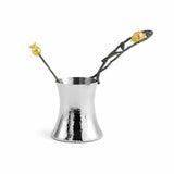 Michael Aram Pomegranate Stainless Steel Brass Coffee Pot with Spoon - 175214