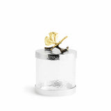 Michael Aram Butterfly Ginkgo Glass Nickelplate Canister Extra Small Gold 175773