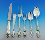 Monticello by Lunt Sterling Silver Flatware Set for 8 Service 52 pieces