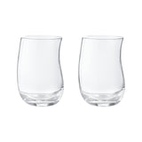 Cobra by Georg Jensen Mouth Blown Glass Tall Tumbler 2 Pieces Set - New