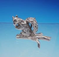 Squirrel by Tiffany and Co Sterling Silver Place Card Holder 3D Squirrel (#3417)