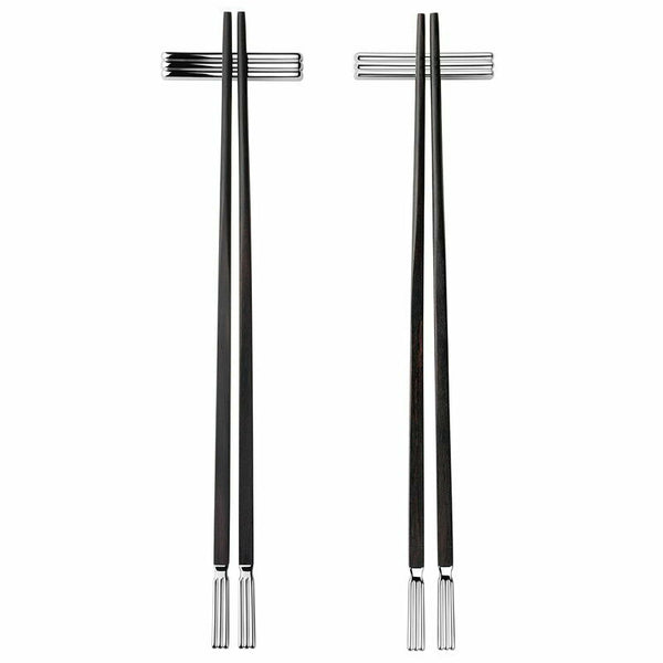 Bernadotte by Georg Jensen Stainless Steel Chopstick Set 2 Sets - New