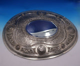 Sharman D. Neill Irish Sterling Silver Shield with Mirror Wall Hanging (#4919)