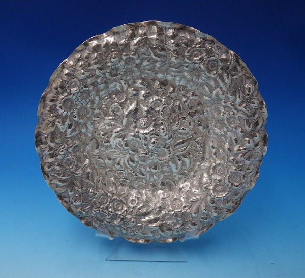 Repousse by Shiebler Sterling Silver Bowl #2678 1 1/4" x 9 1/4" (#4973)