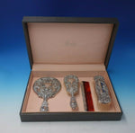 Chantilly by Gorham Grand Sterling Silver Dresser Set 4pc #23 in Box (#5012)