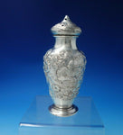Repousse by Kirk Sterling Silver Muffineer #10L 6 1/4" x 2 1/8" 5.8 ozt. (#5082)