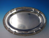 Paul Storr English Georgian Sterling Silver Platter Gadroon Acanthus Leaf #5106