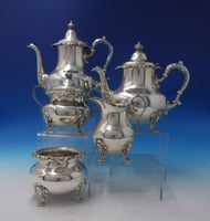 Strasbourg by Gorham Sterling Silver Tea Set 5-Piece #1141-#1145 (#5167)