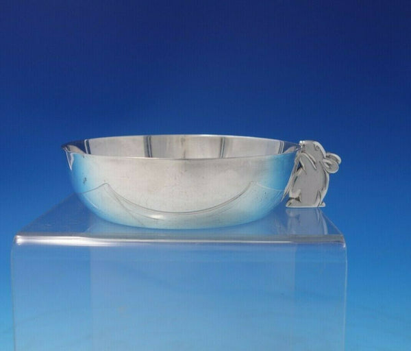 Bunny by Thistle and Bee Italian Sterling Silver Child's Bowl 5 3/8" (#5183)