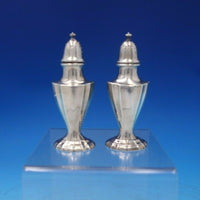 Reed and Barton Sterling Silver Salt and Pepper Shaker Set 2pc #650 (#5238)