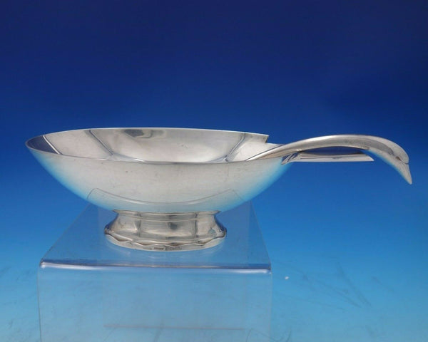 Christofle Silverplate Gravy Boat with Swan Handle Ladle Set 2pc (#5263)