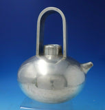 Febres Mexican Sterling Silver Tea Pot #MG-150 9" x 8" Modernistic (#5350)