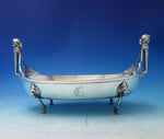 Bust by Gorham Silverplate Centerpiece Oval Bright-Cut Lion Feet #0250 (#5358)