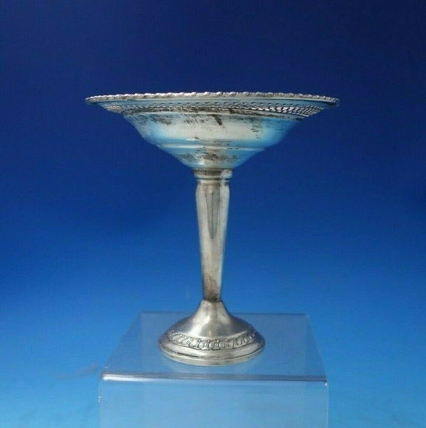 Gadroon by Columbia Sterling Silver Compote Raised 5 3/4" x 5 1/2" 1940 (#5538)